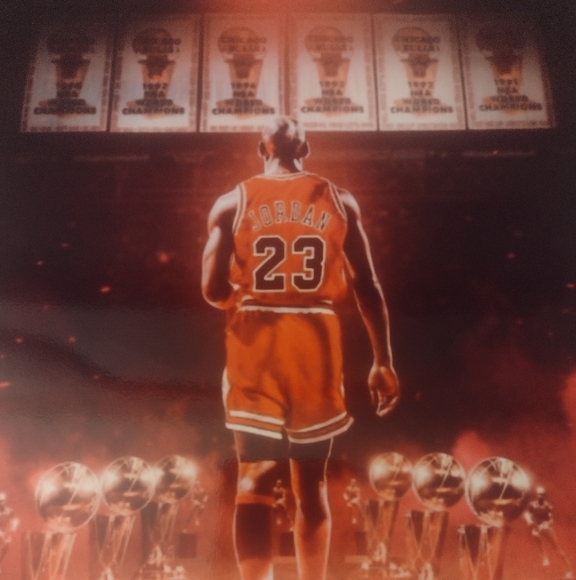 MICHAEL JORDAN 8.5x11 BULLS 1988 VINTAGE SLAM DUNK CONTEST PLUS 5 OTHER POSTERS! - Picture 13 of 16